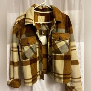 Super Soft cropped jacket- large